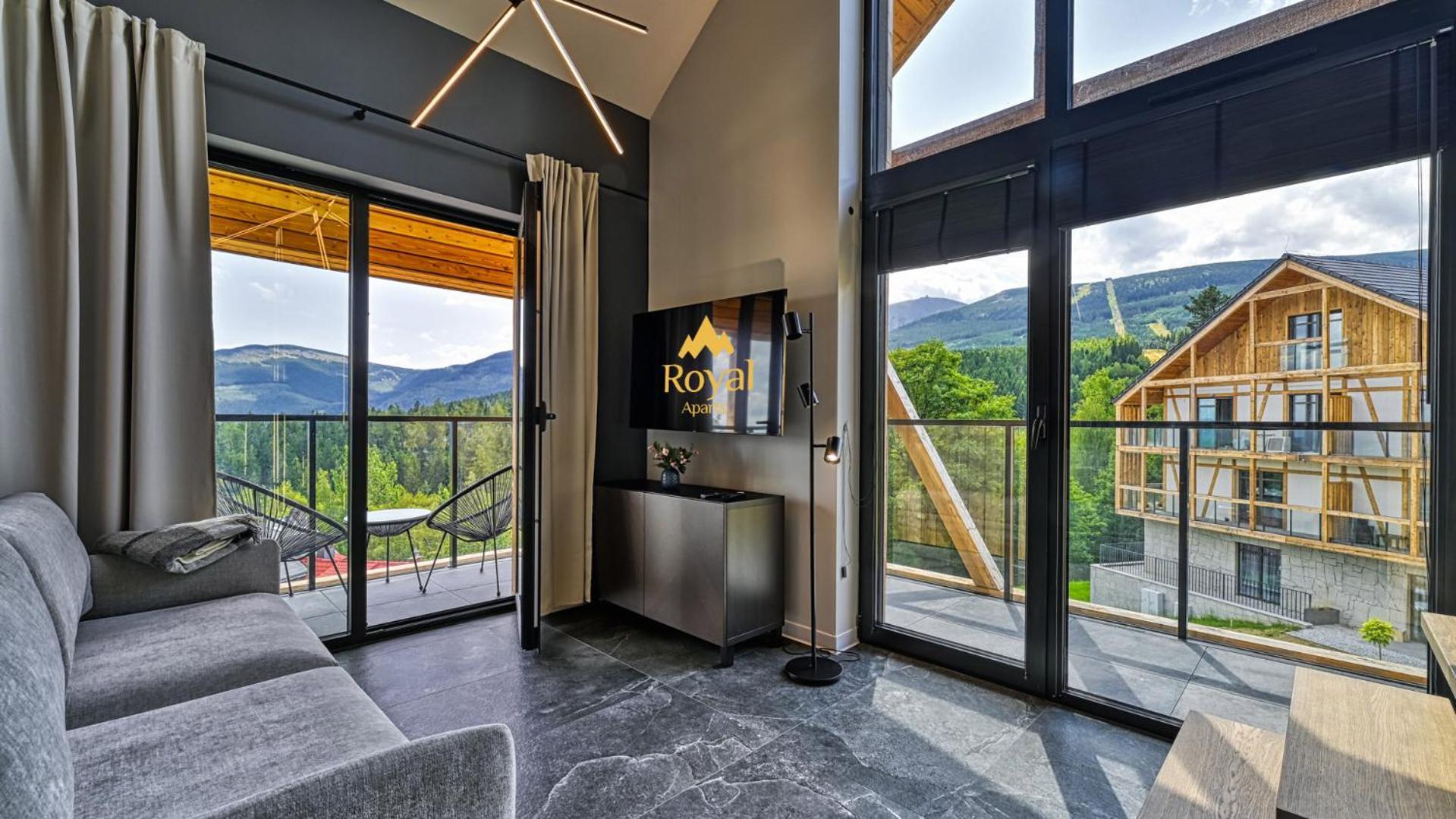 Orlik Vip Residence - Apartament Dwupoziomowy Sniezka Skyline Z Prywatna Sauna Karpacz Exterior foto